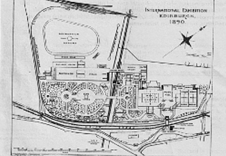 Edinburgh - 1890 Exhibition Ground : Image credit http://jdpecon.com/expo/